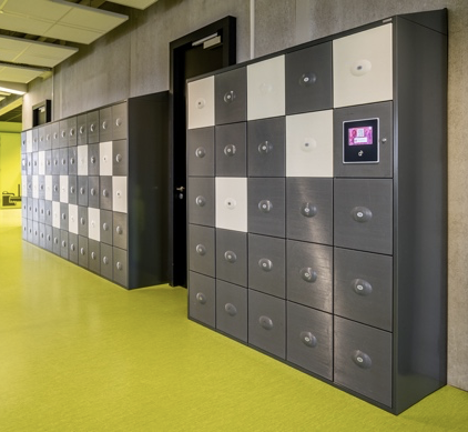 Lockers kleedruimte